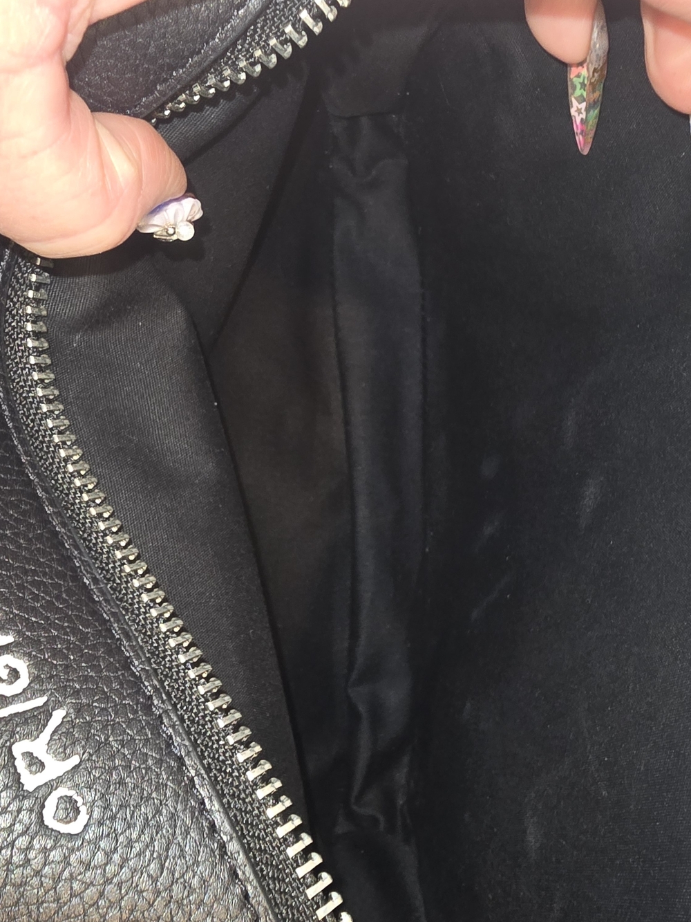 Coach Black Leather Crossbody Bag with Dino Sketch - Picture 9 of 12